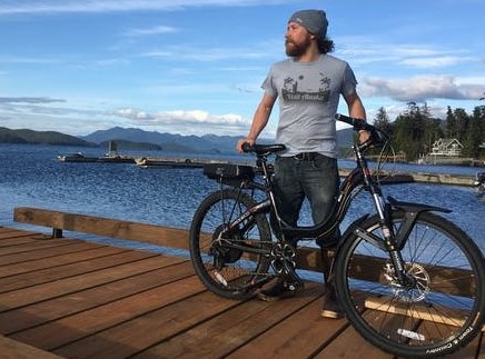 Electric biking in Ketchikan Alaska